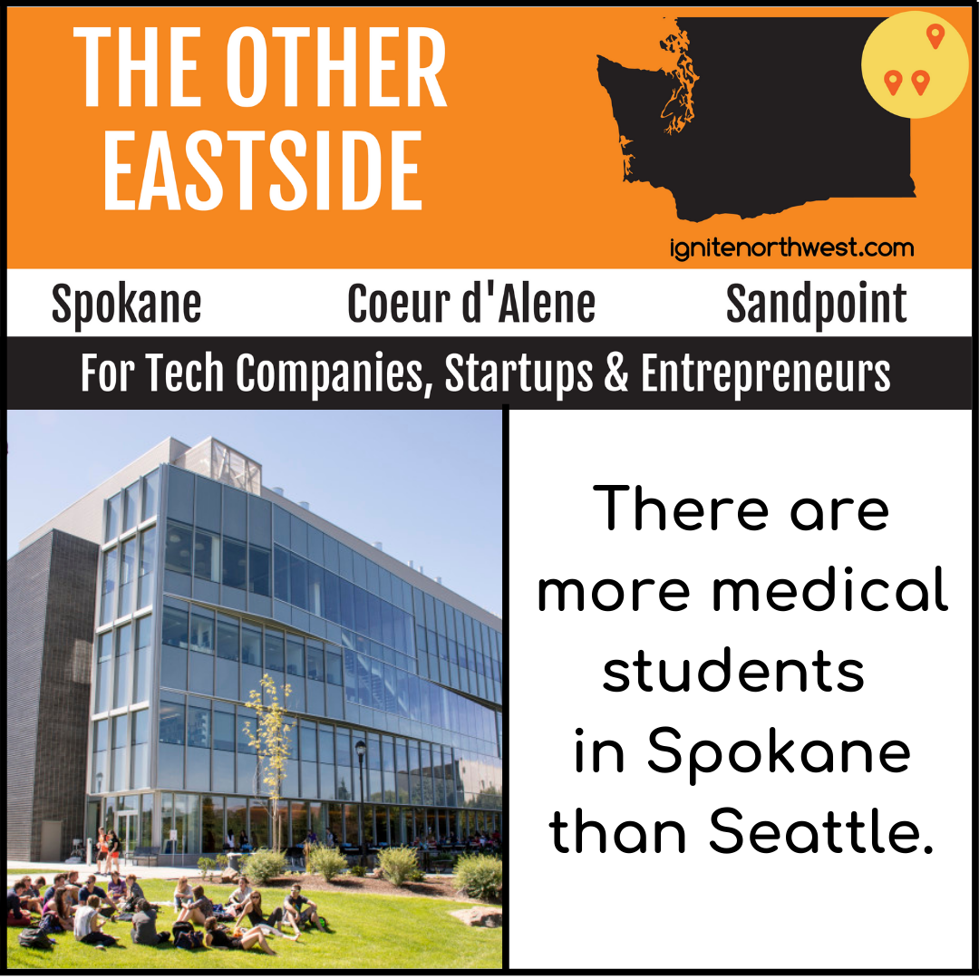 There are more medical students in Spokane than Seattle